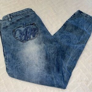 ♠️ Apple Bottoms Light Blue Straight Leg Jeans